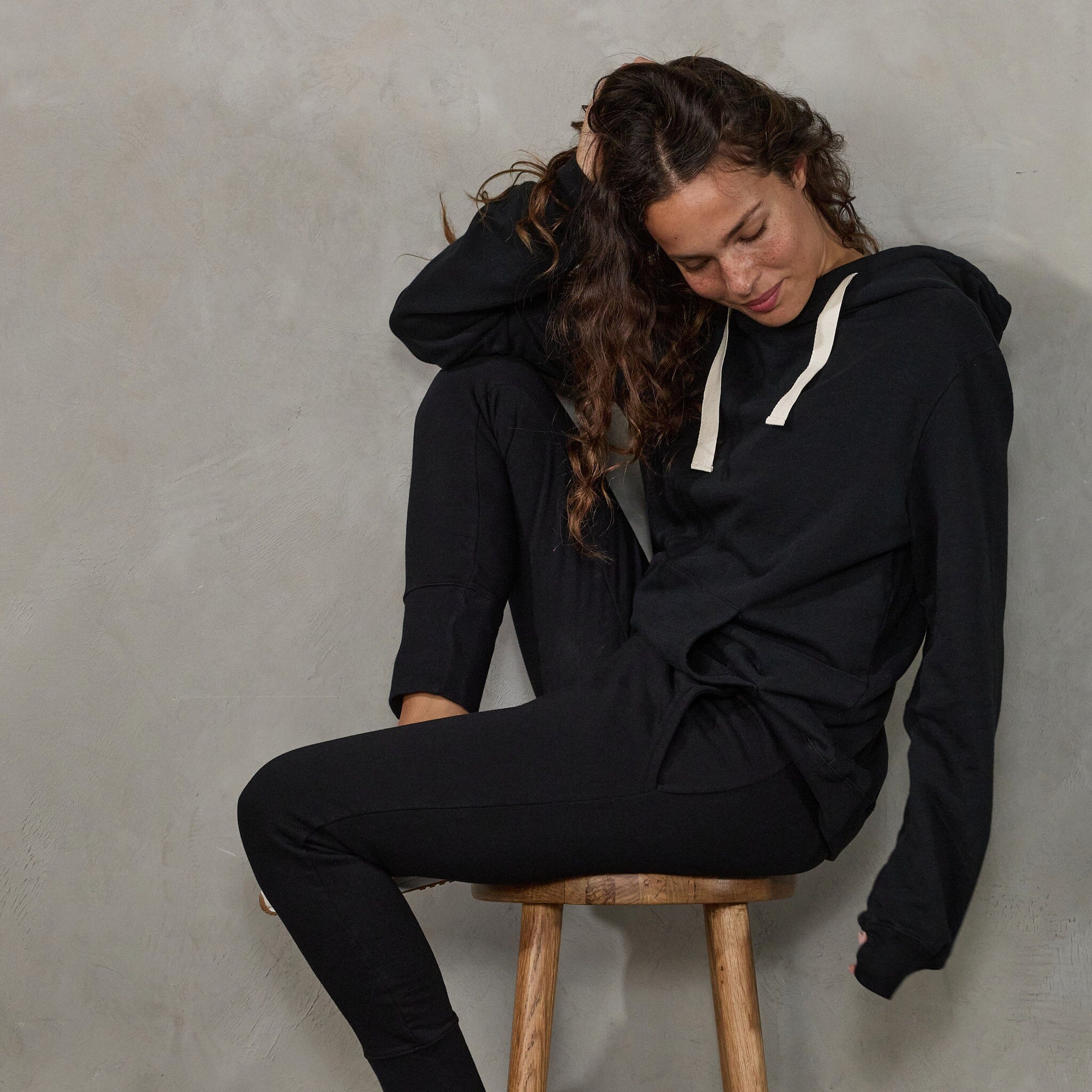 Crew Pant Black pants Organic Crew