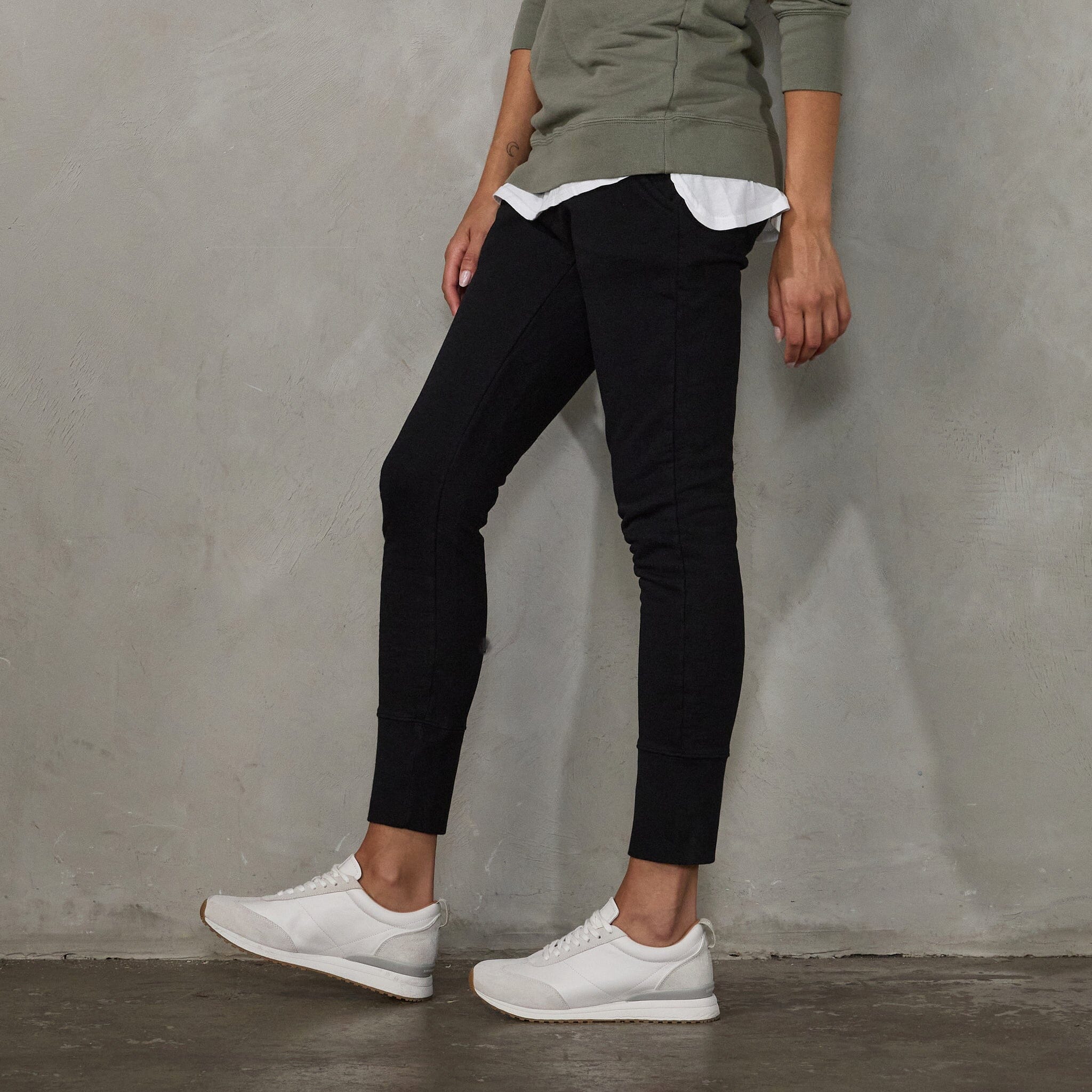 Crew Pant Black pants Organic Crew