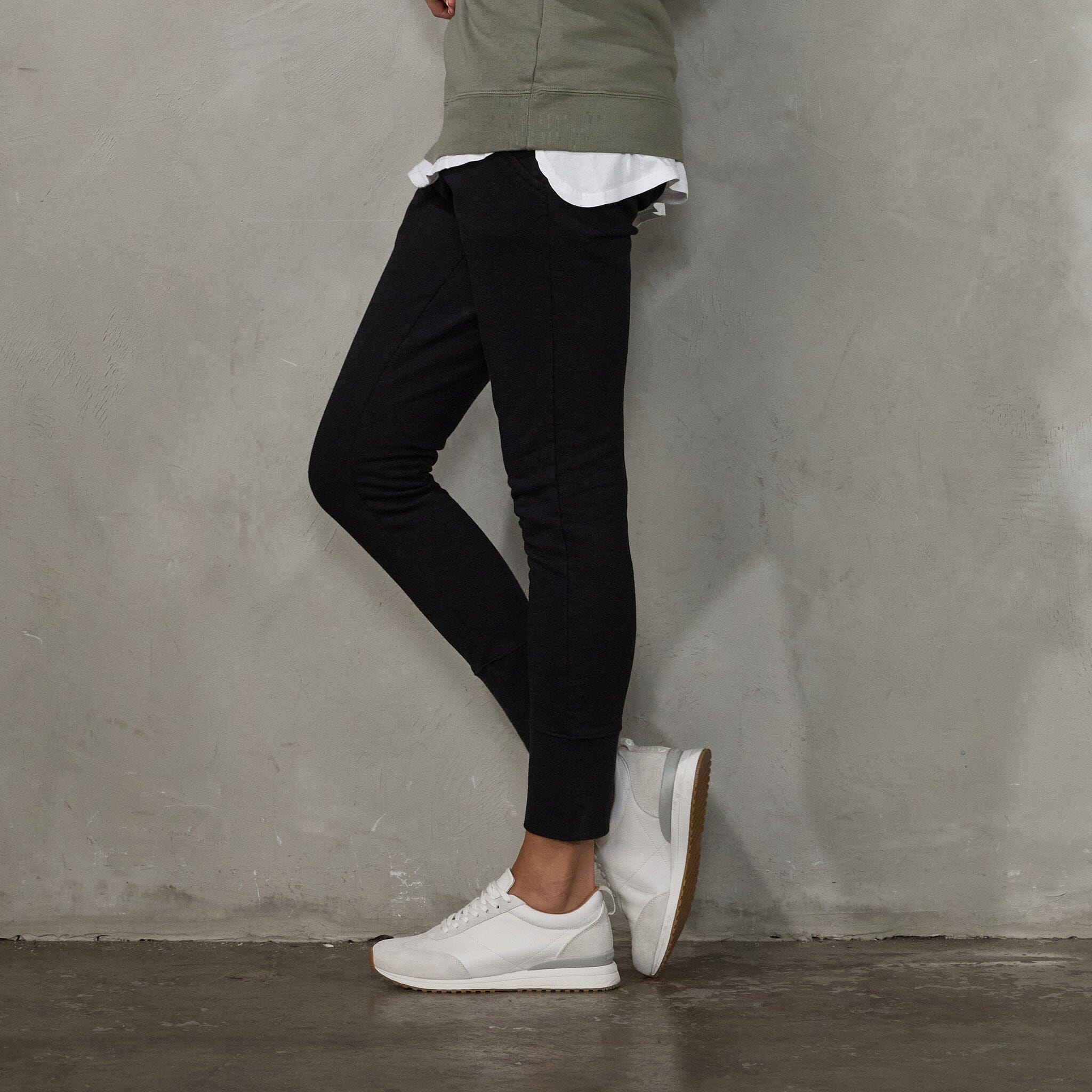 Crew Pant Black pants Organic Crew
