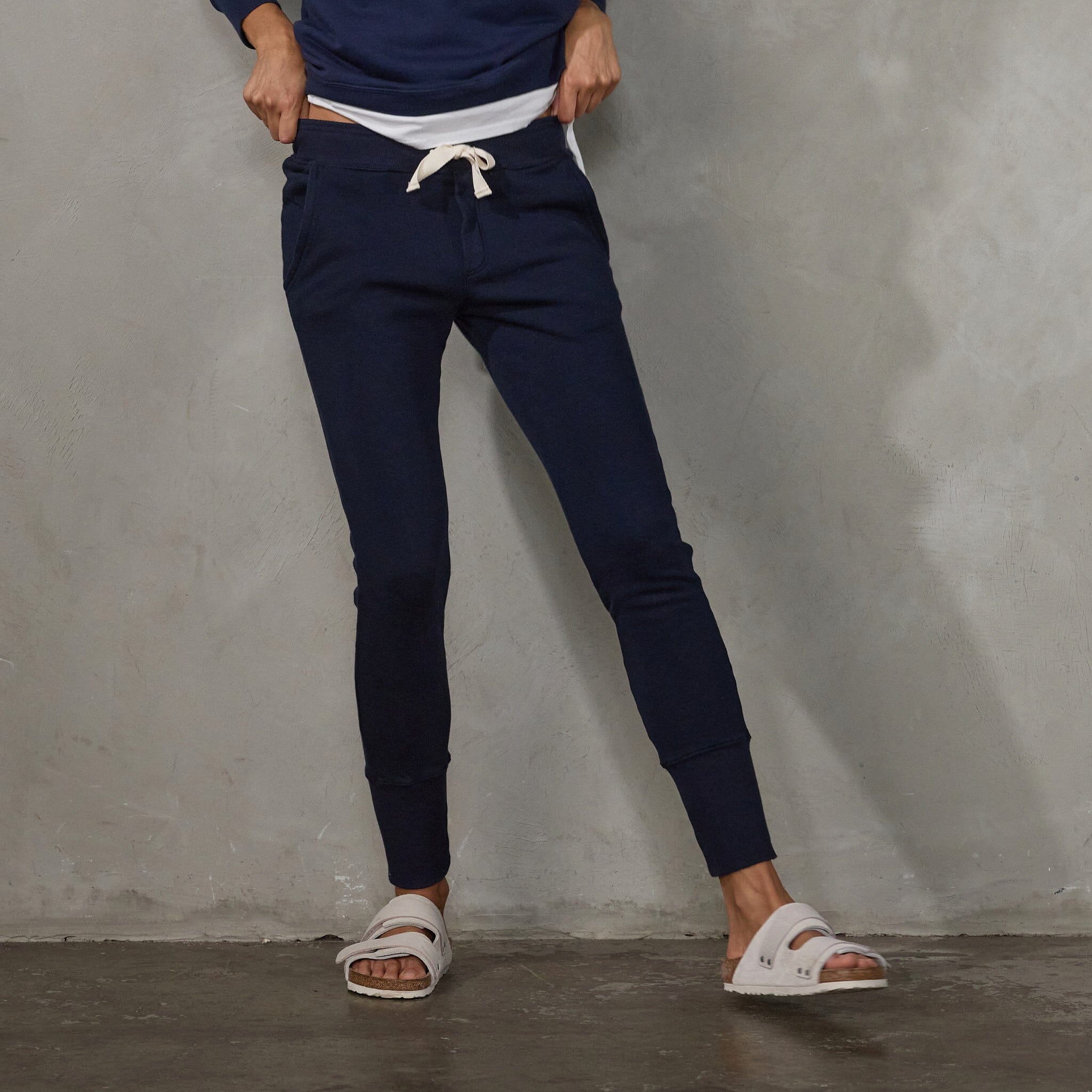 Crew Pant Navy pants Organic Crew