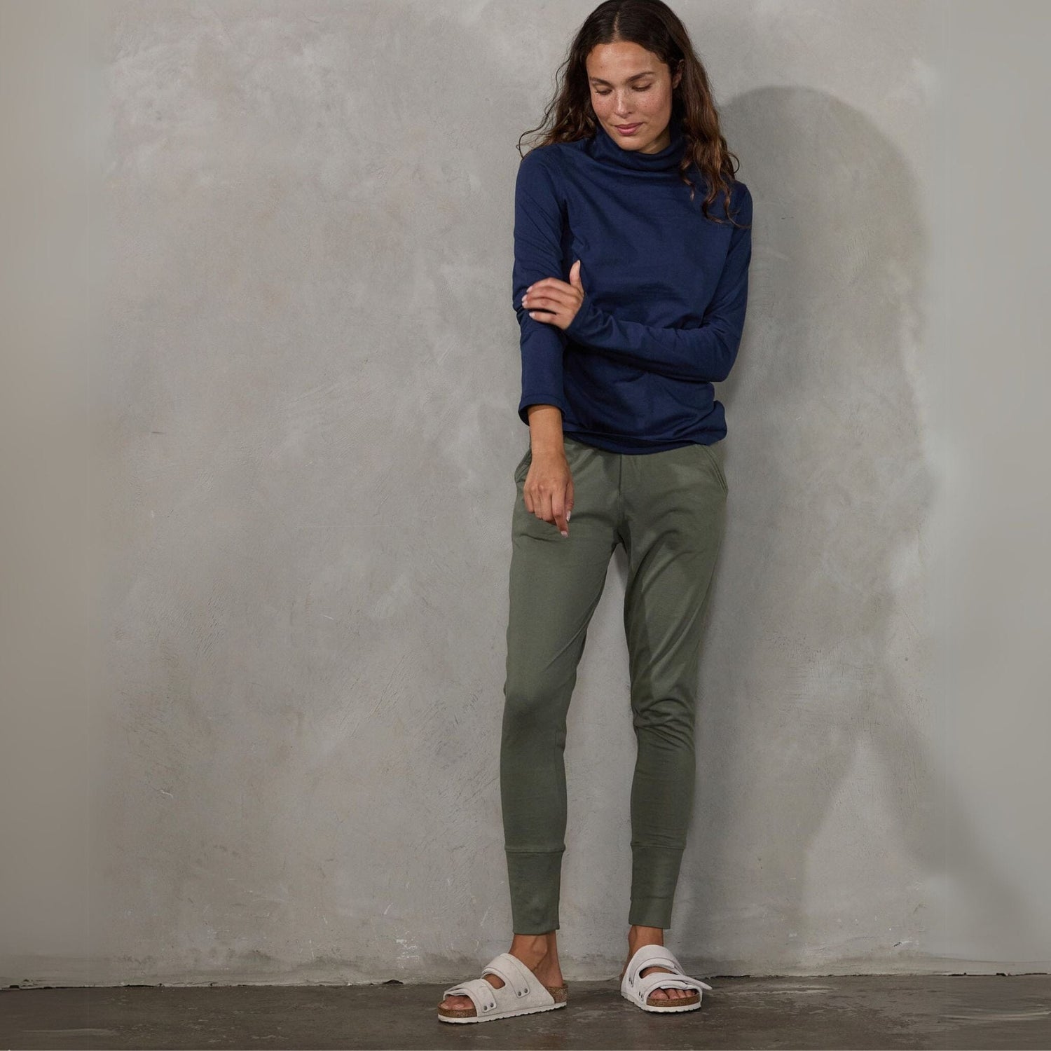 Lounge Pant Khaki pants Organic Crew