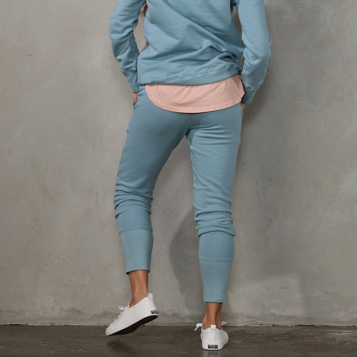 Crew Pant Steel Blue pants Organic Crew