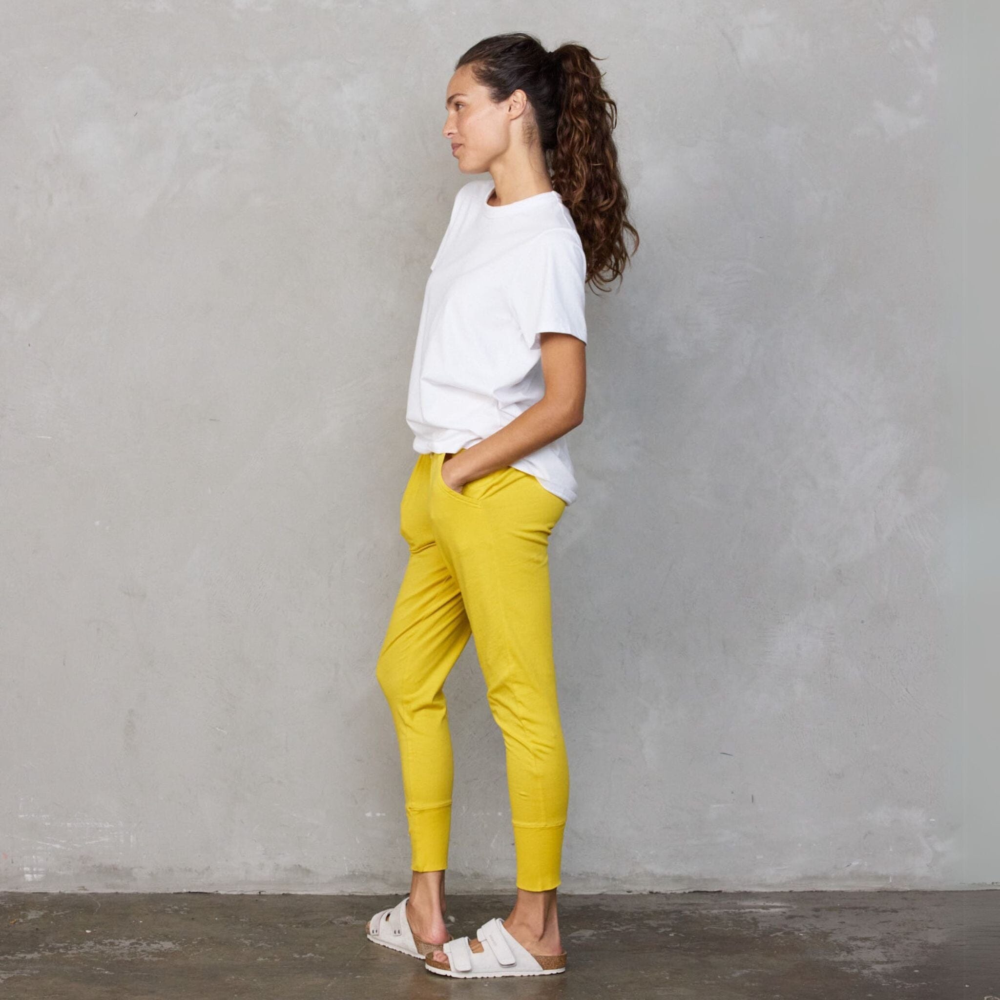 Lounge Pant Saffron pants Organic Crew