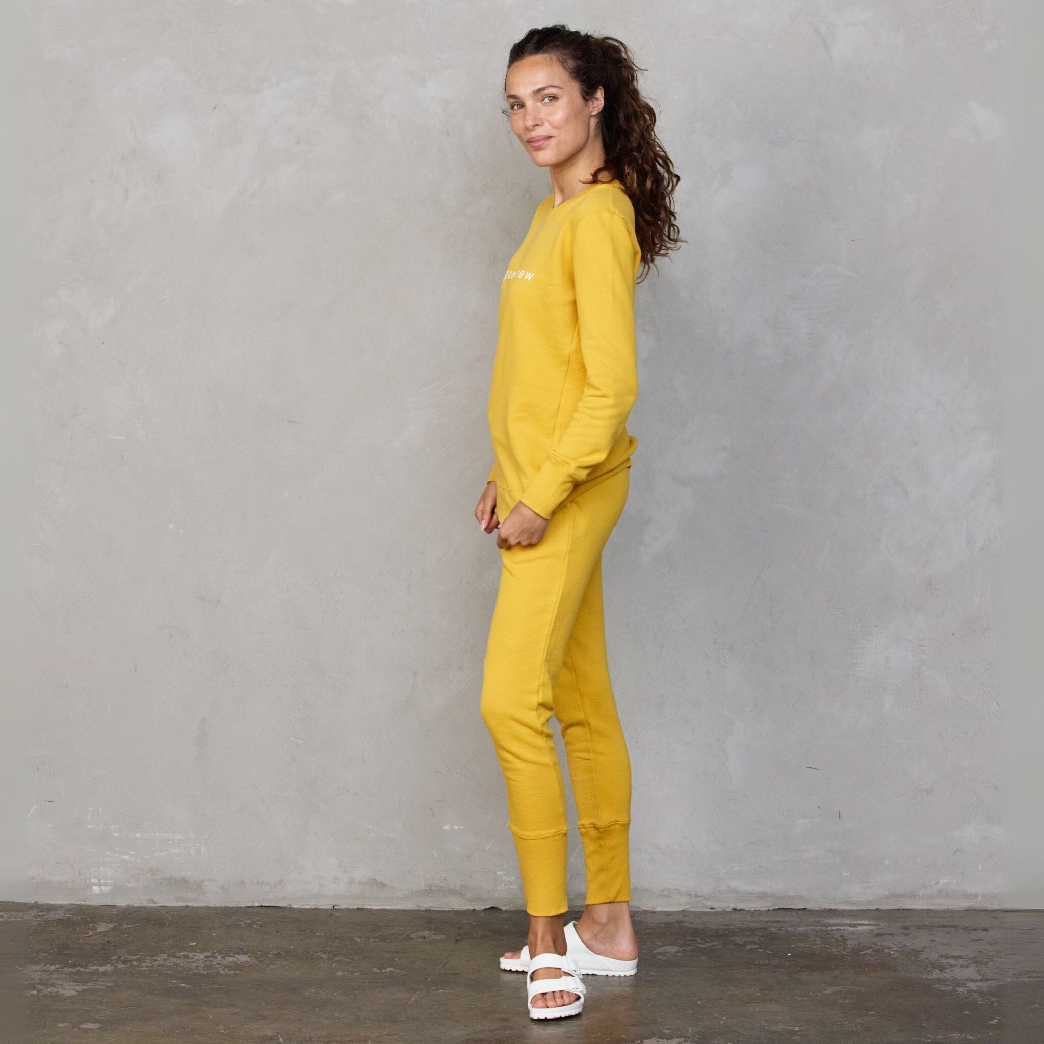 Crew Pant Saffron pants Organic Crew