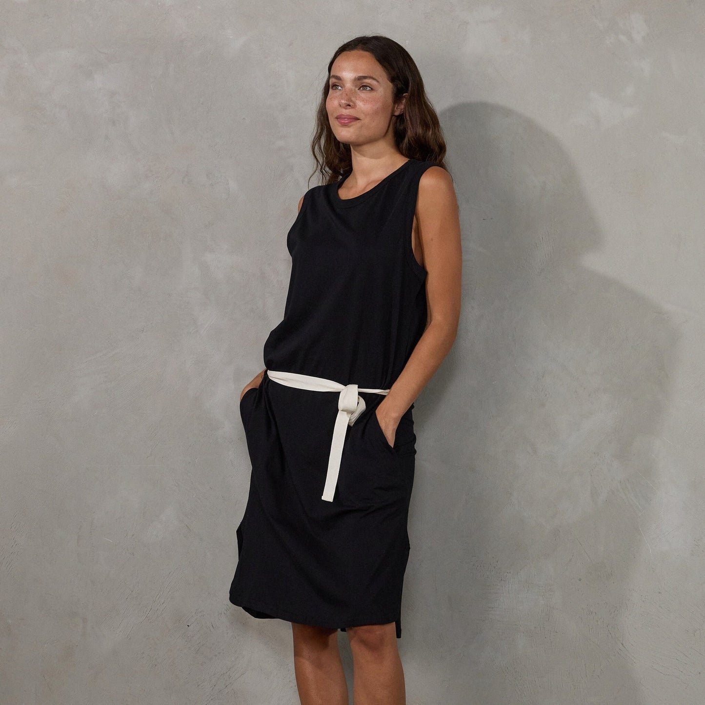 Dunes Dress Black dress Organic Crew