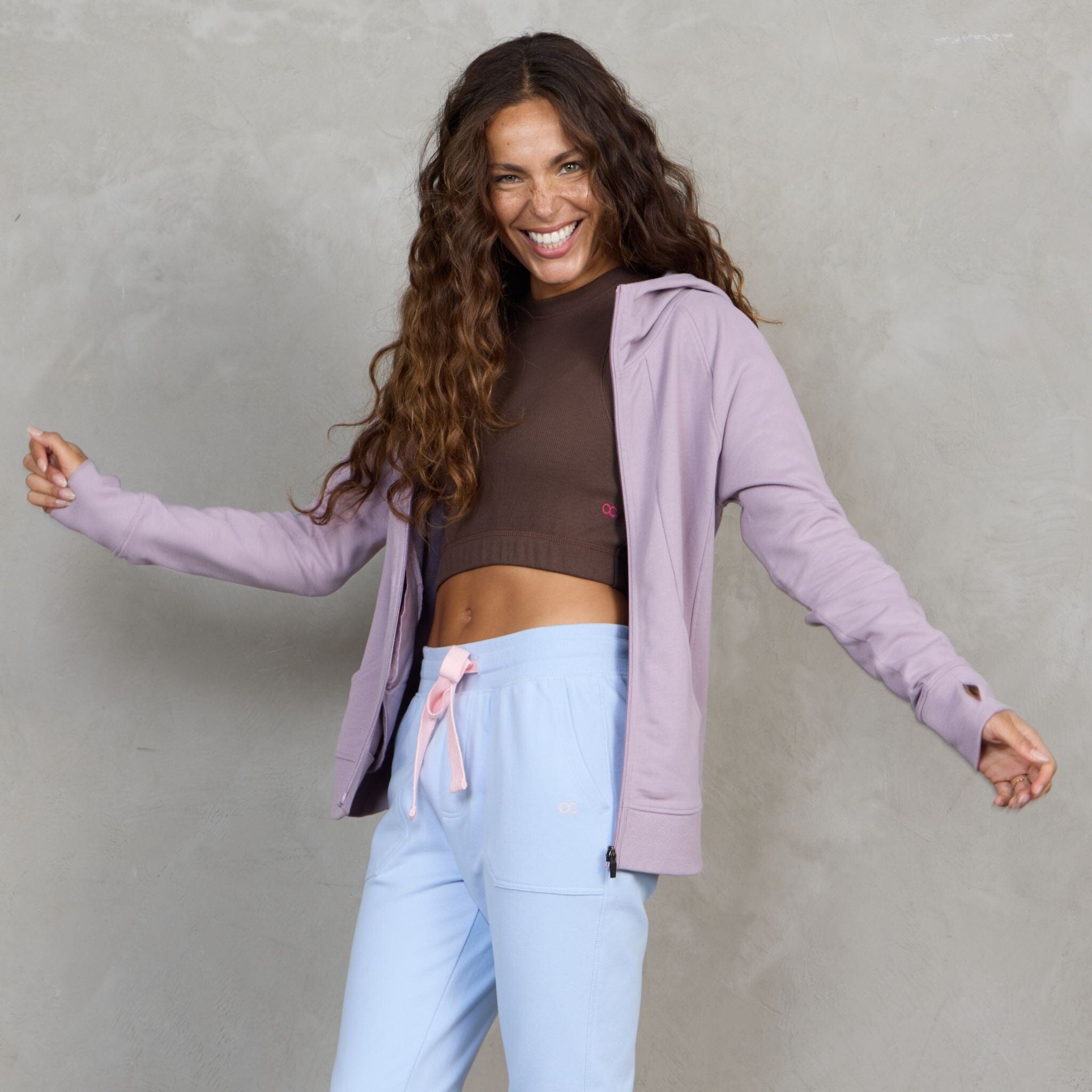 Gaia Organic Cotton Ribbed Racerback Yoga Crop Top Bra Support Chocolate Tank Organic Crew