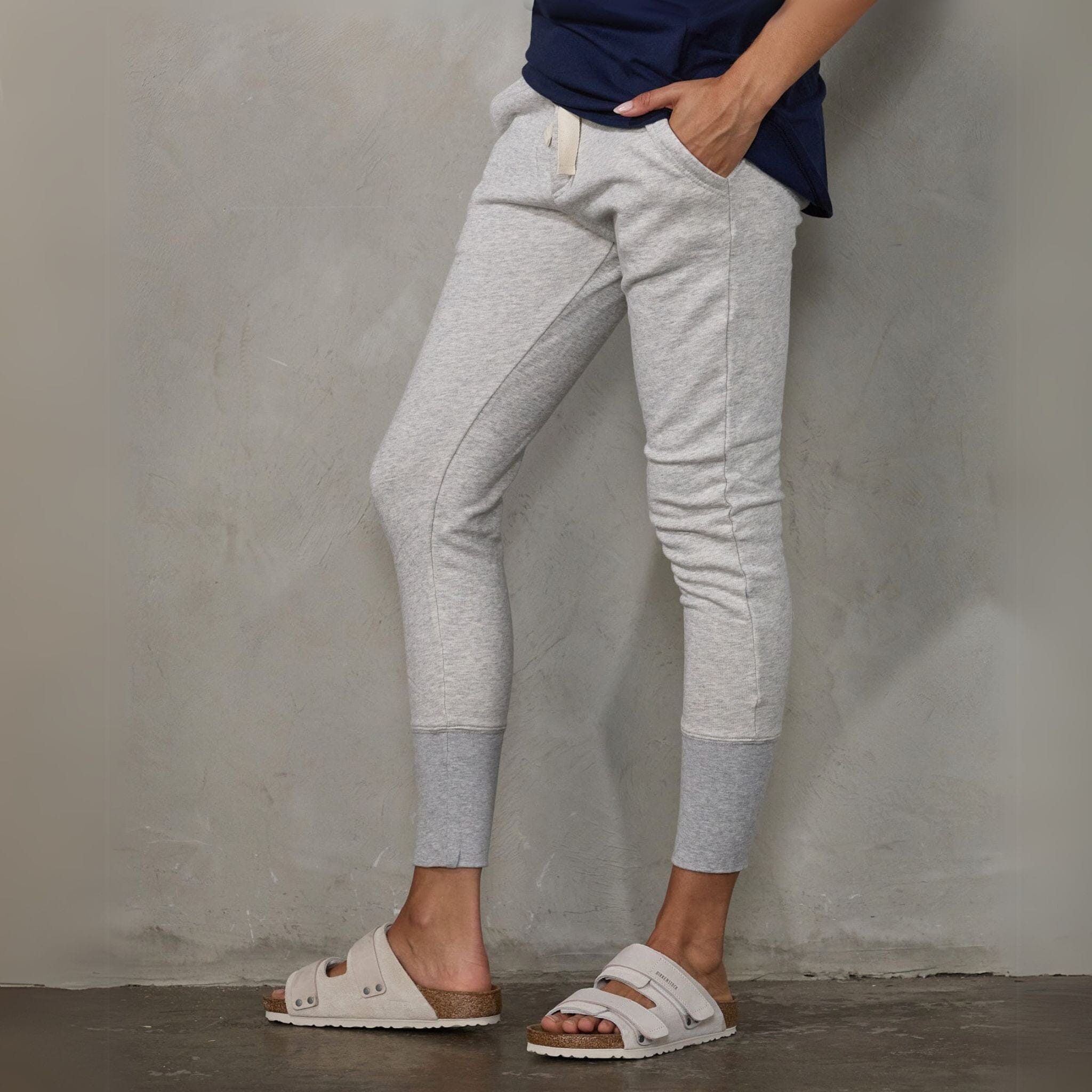 Crew Pant Grey pants Organic Crew