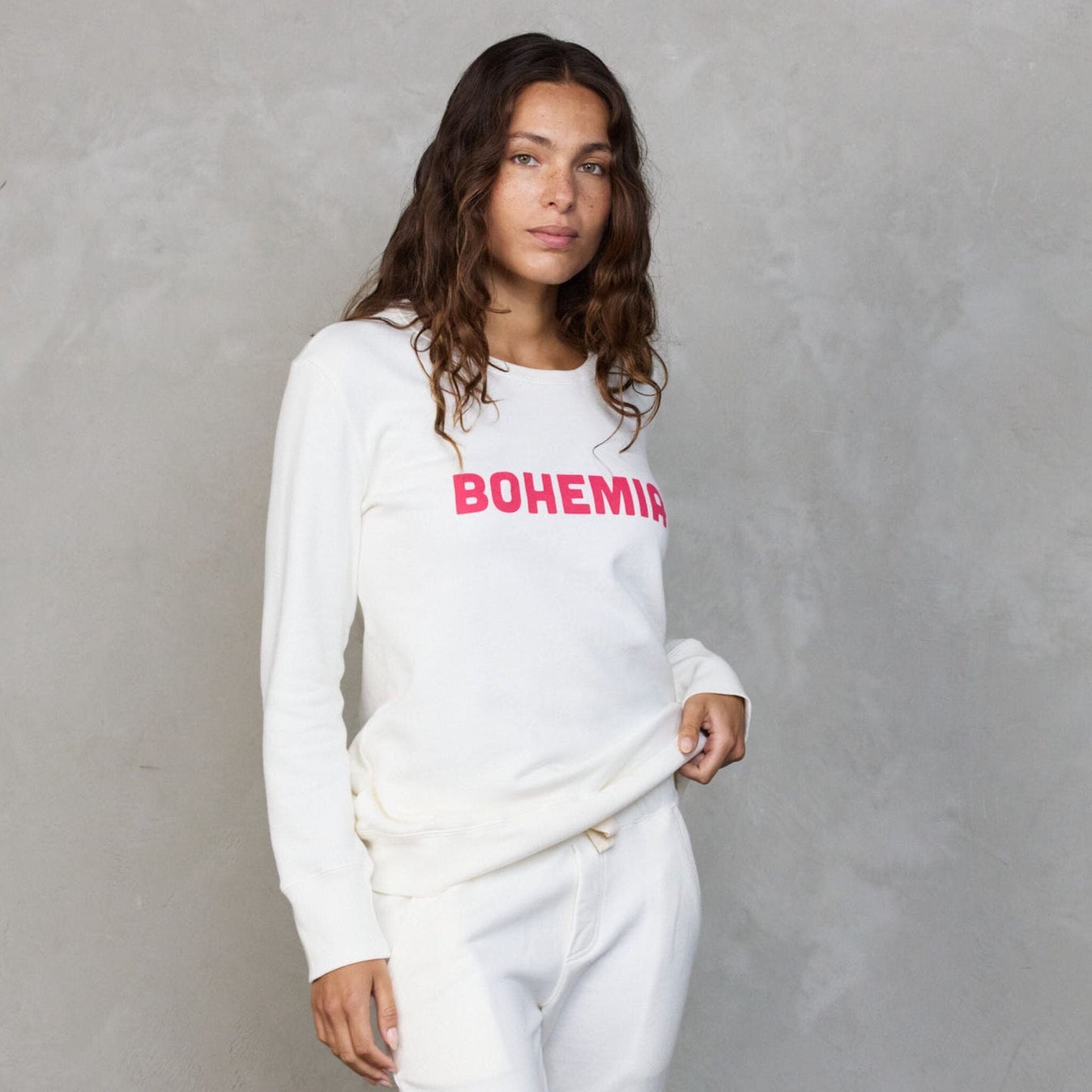 Boyfriend Sweater Natural BOHEMIA Sweater Organic Crew
