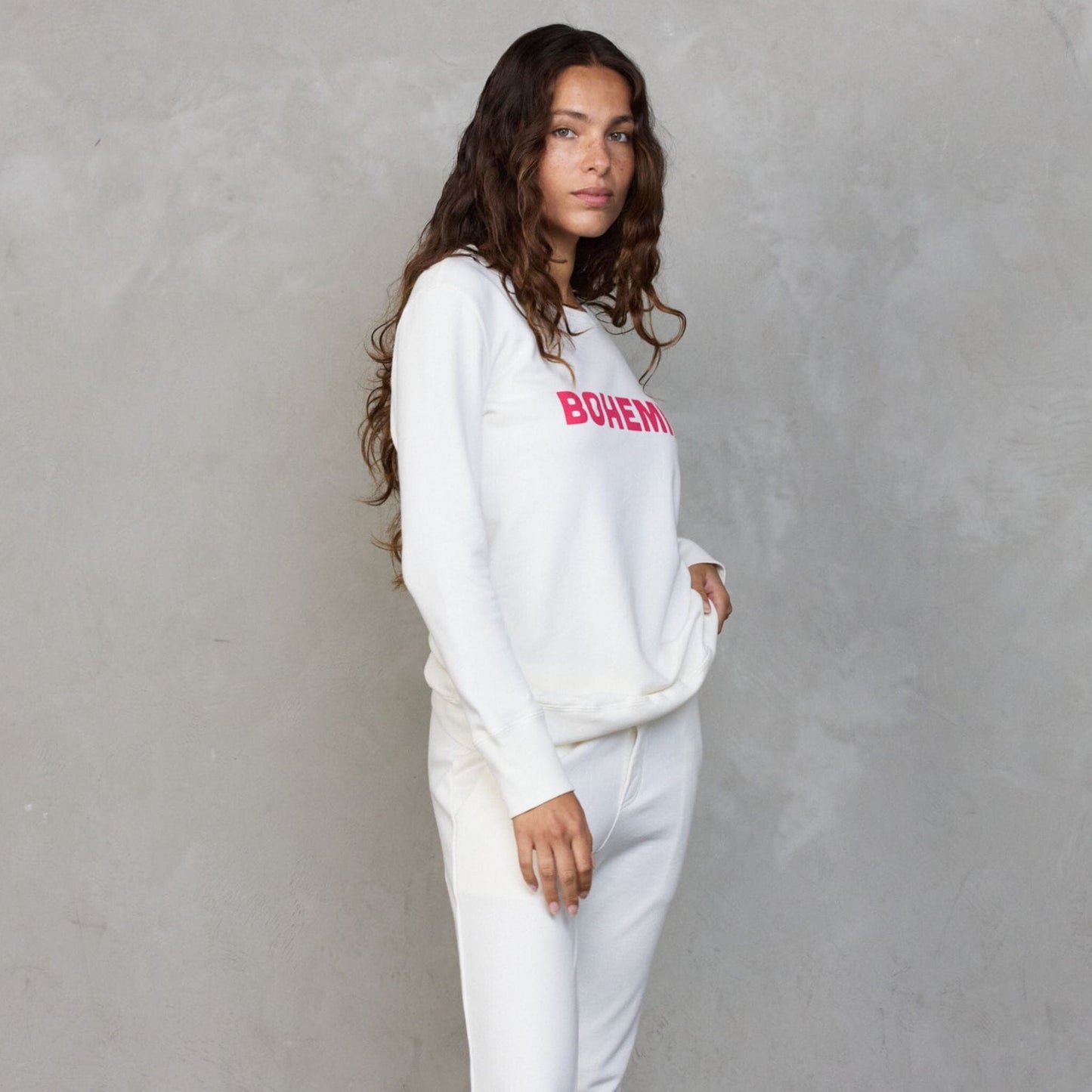 Boyfriend Sweater Natural BOHEMIA Sweater Organic Crew