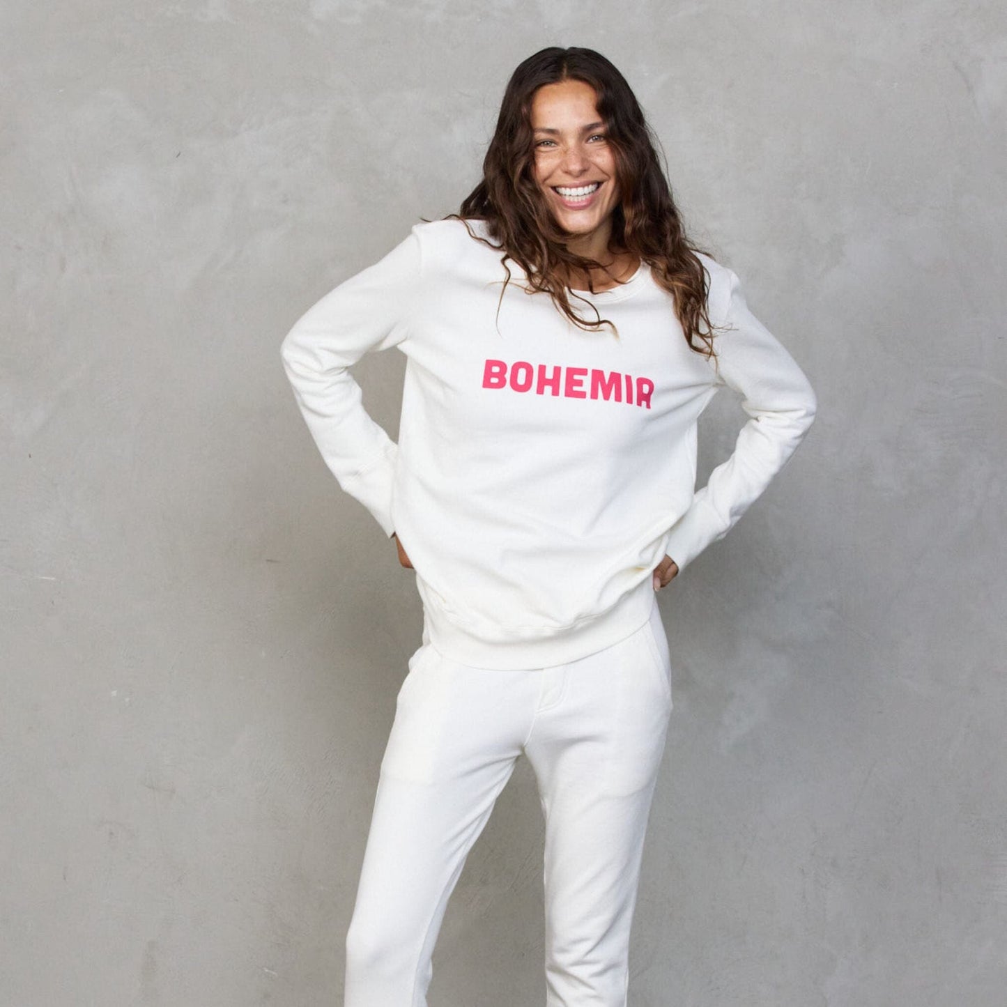 Boyfriend Sweater Natural BOHEMIA Sweater Organic Crew