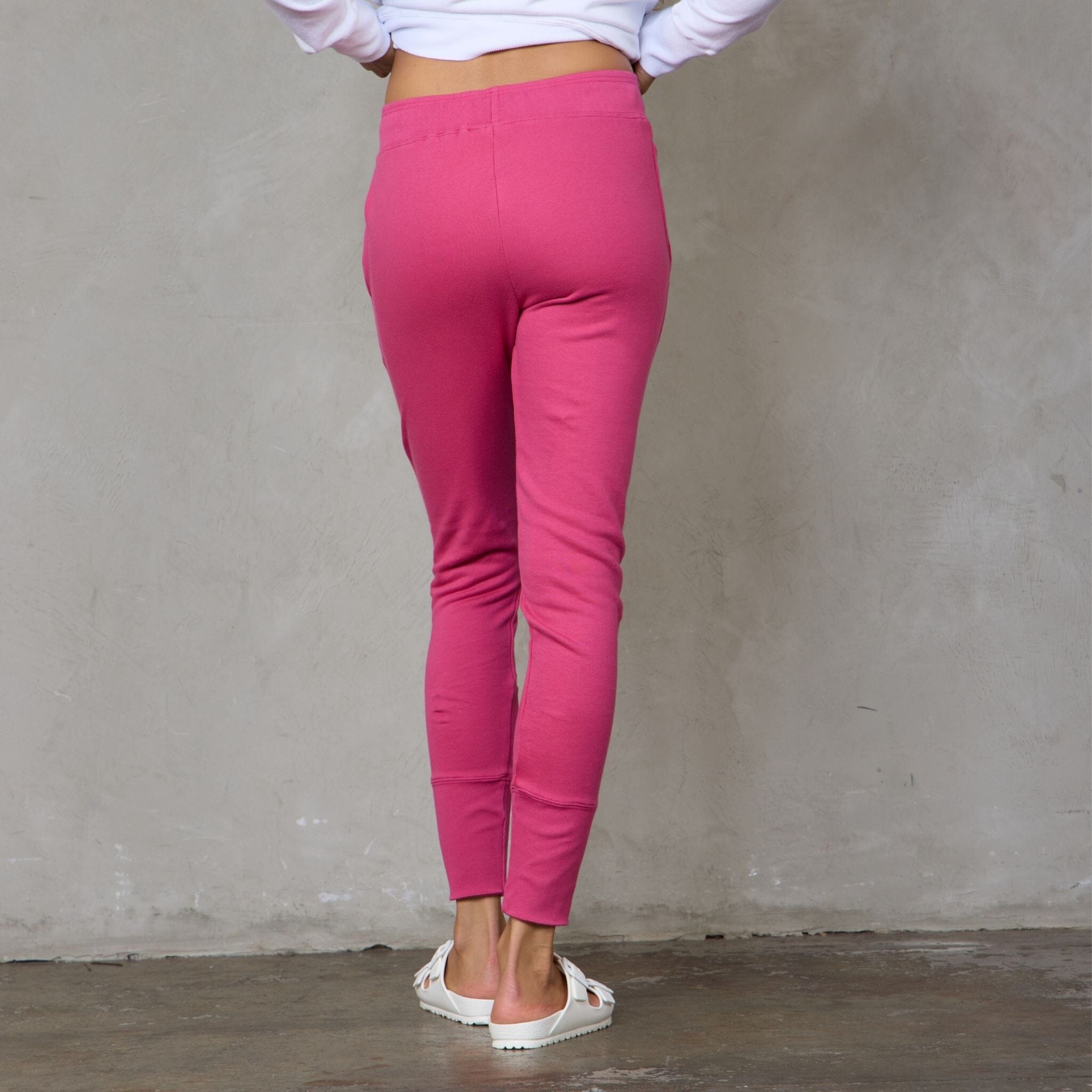 Crew Pant Organic Cotton Fuchsia pants Organic Crew