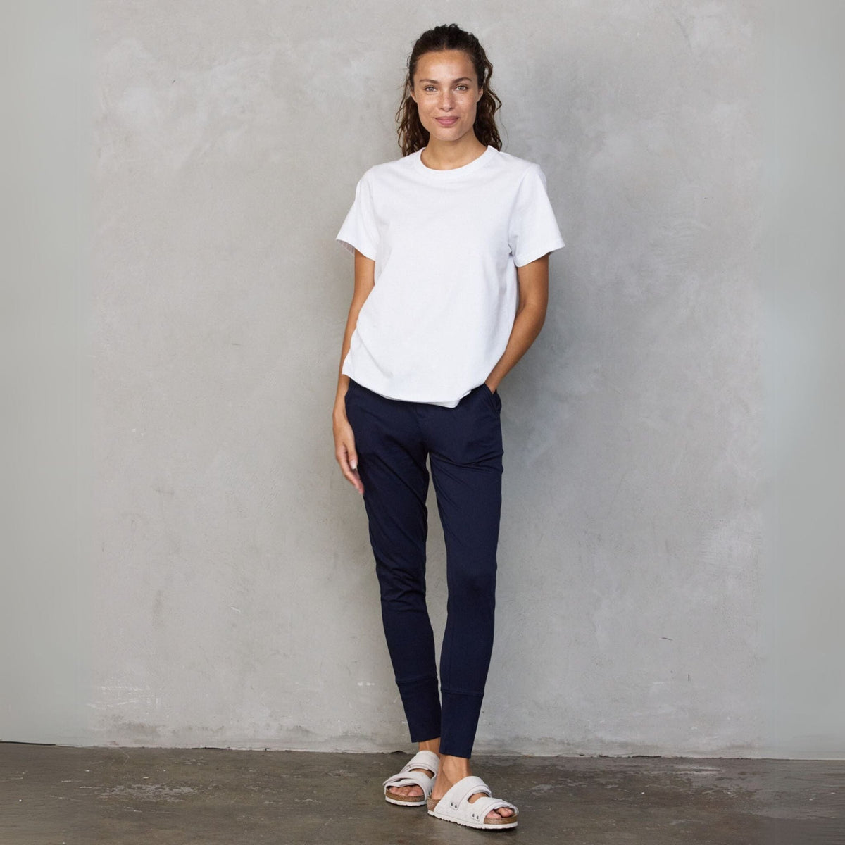 Lounge Pant Navy pants Organic Crew