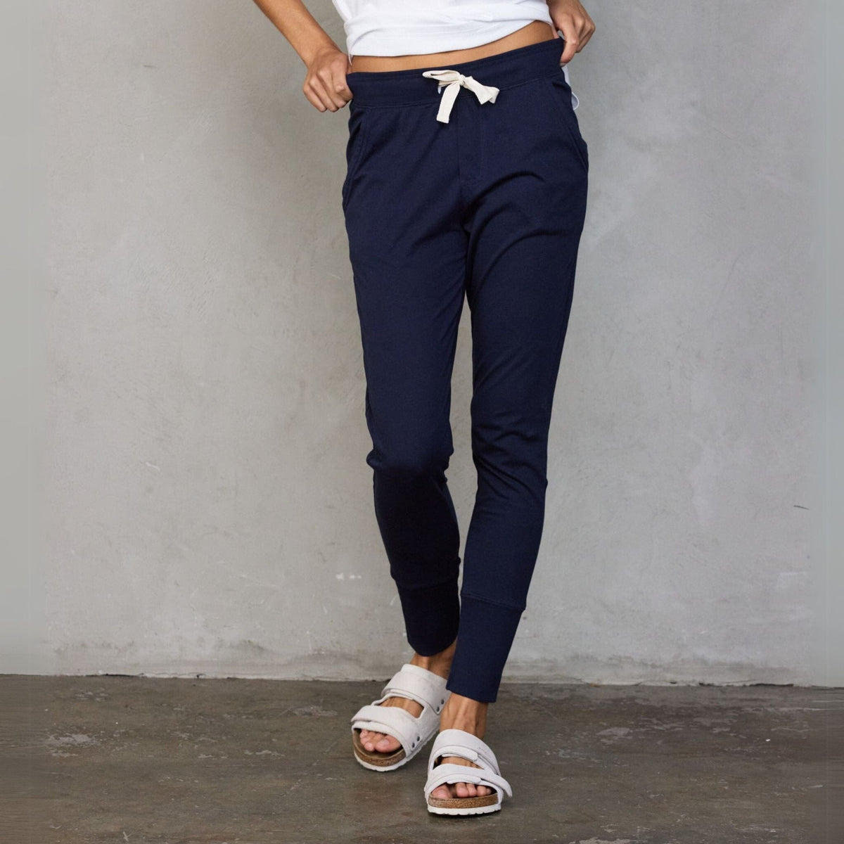 Lounge Pant Navy pants Organic Crew
