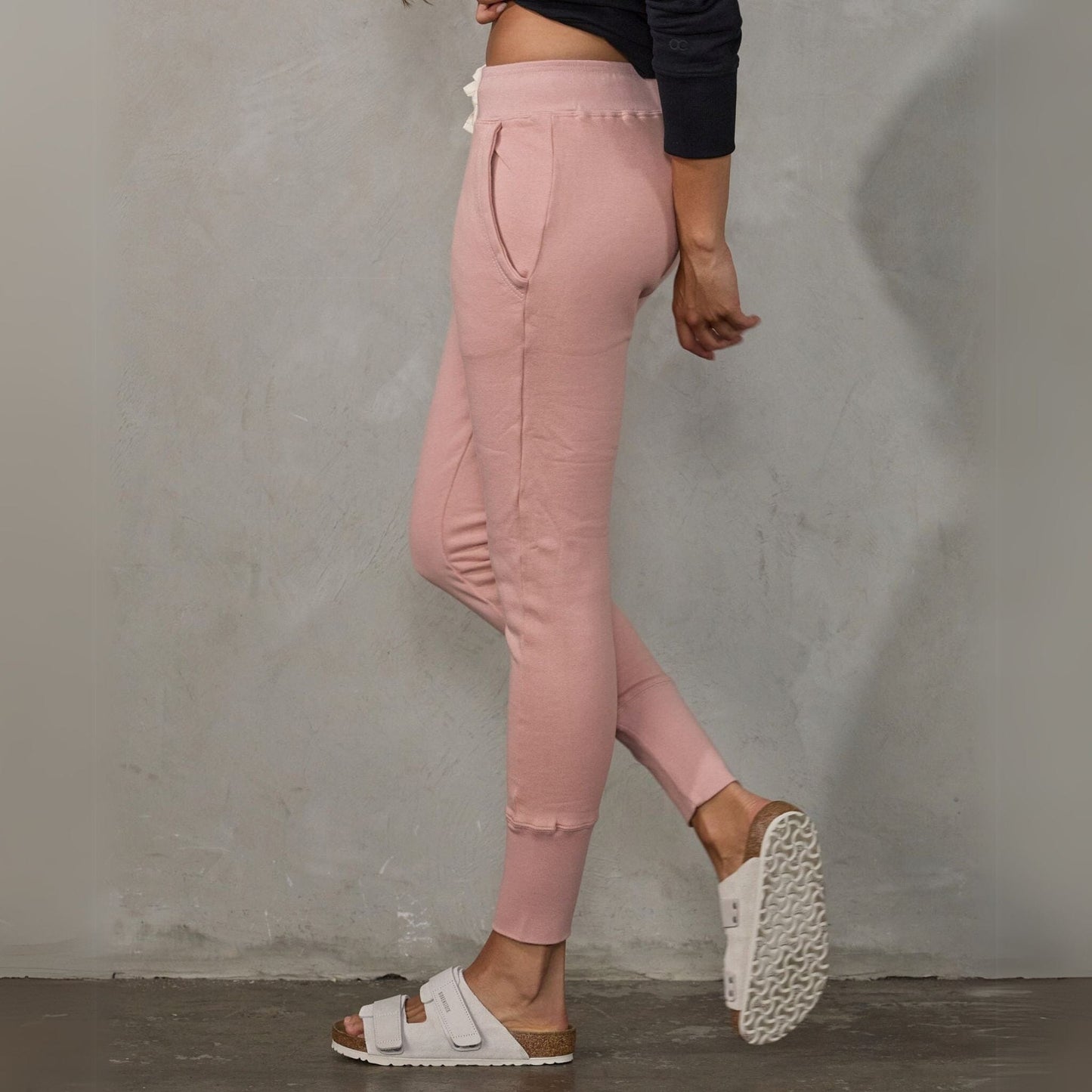 Crew Pant Dusty Pink pants Organic Crew