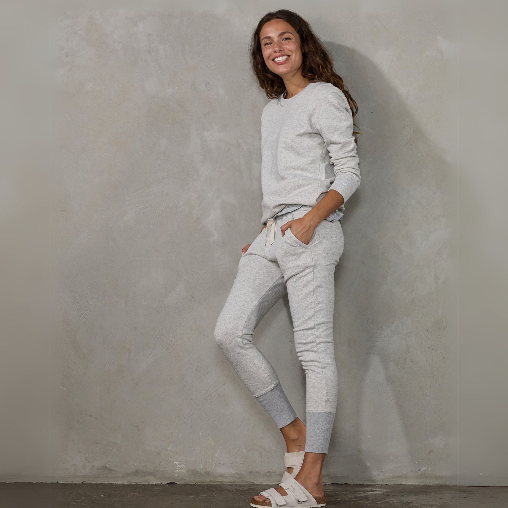 Crew Pant Grey pants Organic Crew