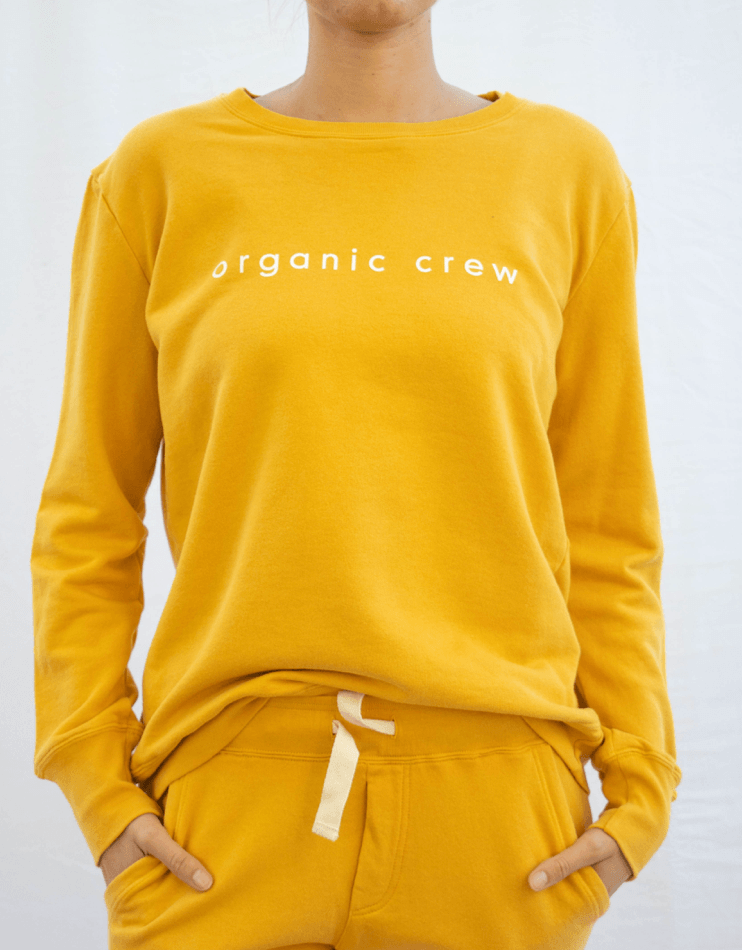 Boyfriend Sweater Saffron OC Organic Crew