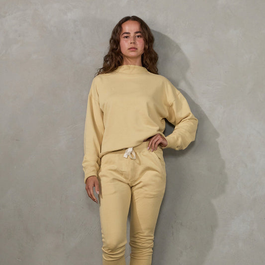 Easy Sweat Butter Sweater Organic Crew