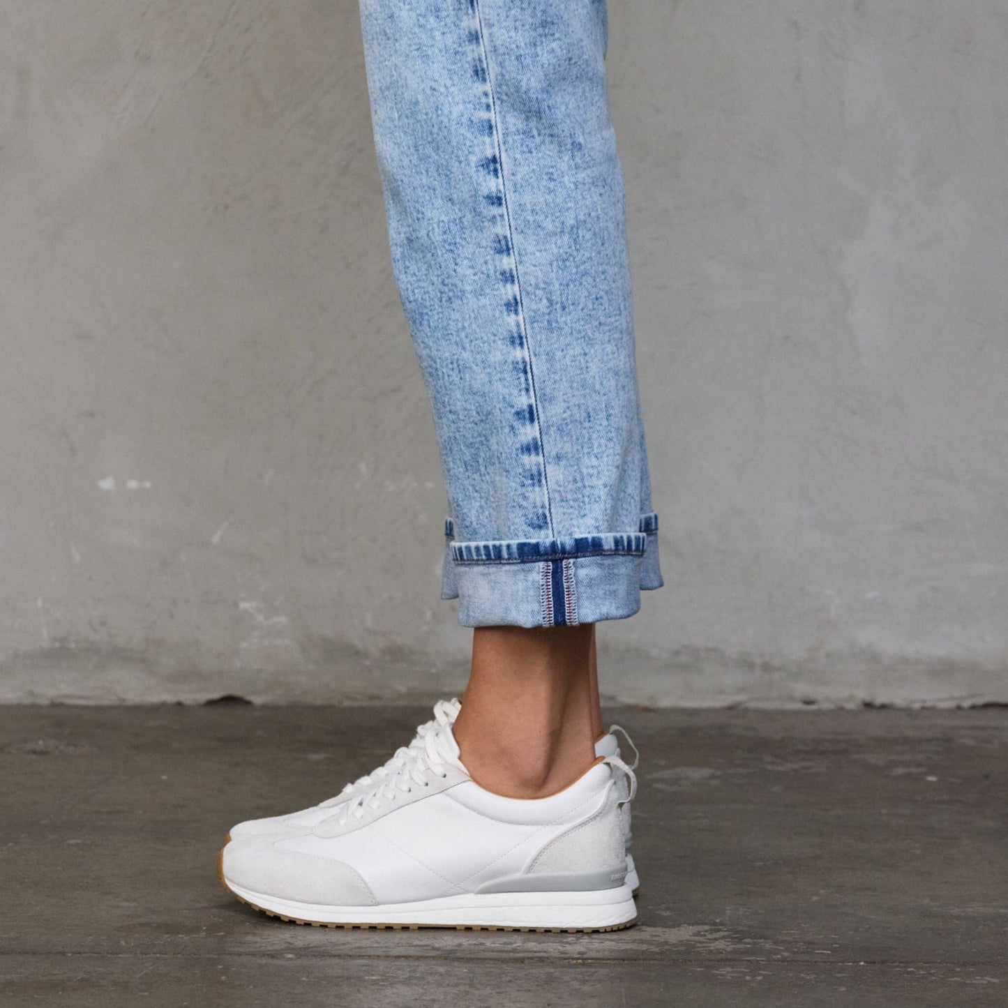 Snow Wash Teddy Jean pants Organic Crew 