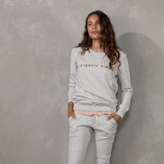Boyfriend Sweater Grey OC Sweater Organic Crew
