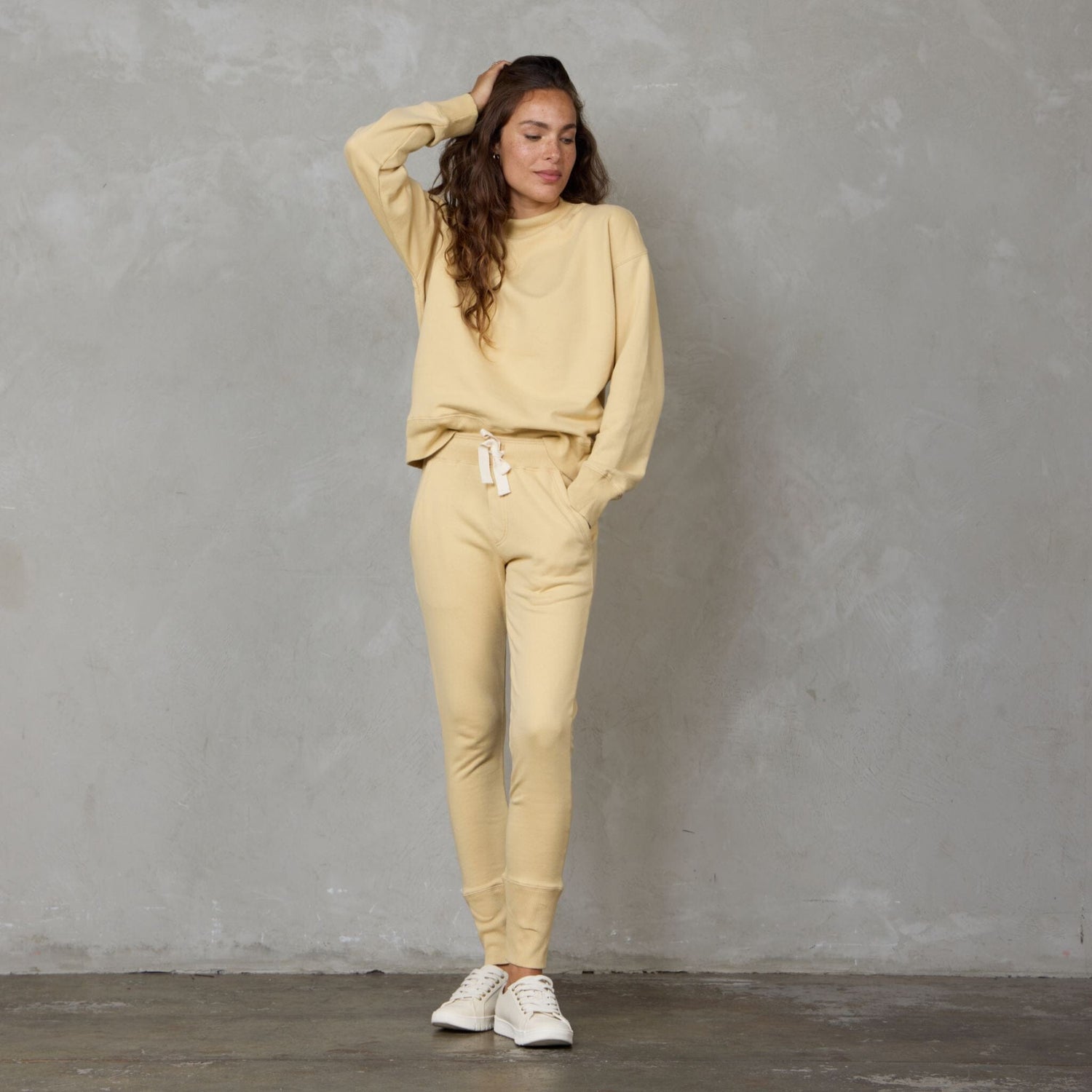 Easy Sweat Butter Sweater Organic Crew 