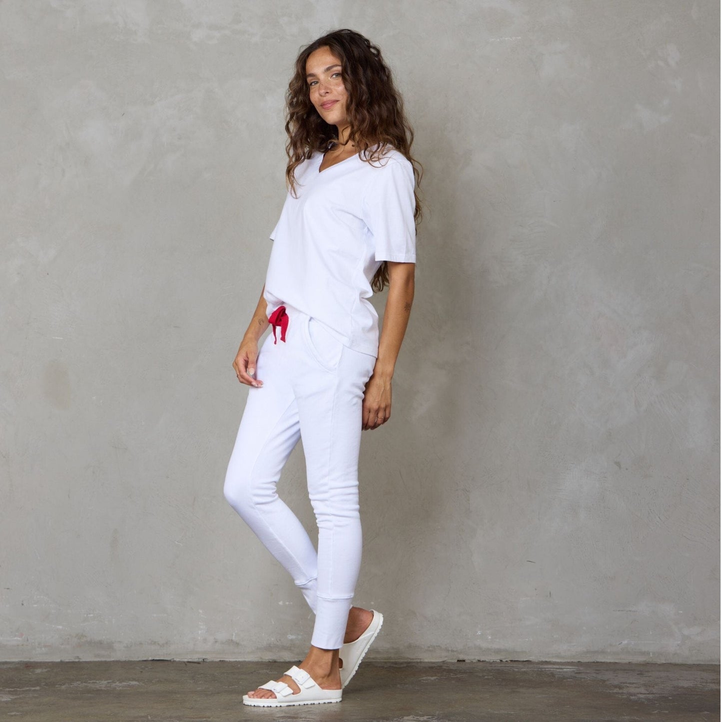 Vie Organic Cotton Tee White Tee Shirt Organic Crew 