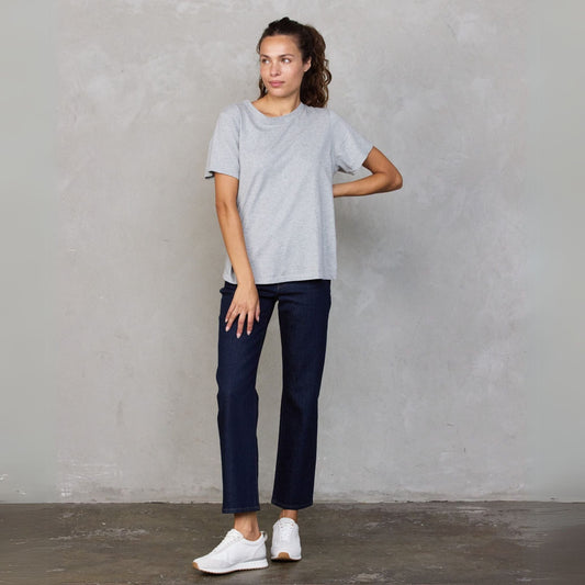Dark Indigo Teddy Jean pants Organic Crew 