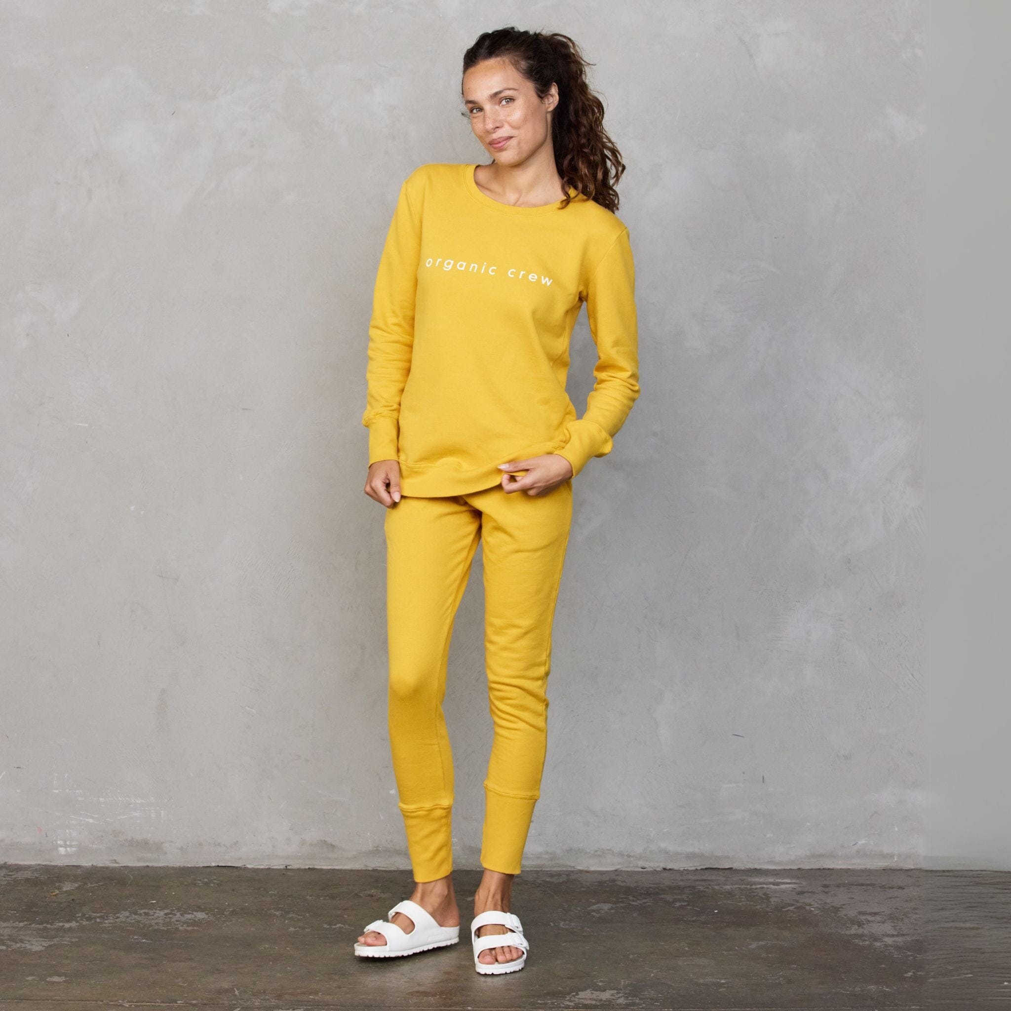 Crew Pant Saffron pants Organic Crew 