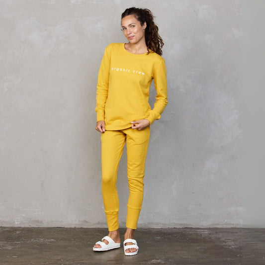 Crew Pant Saffron pants Organic Crew