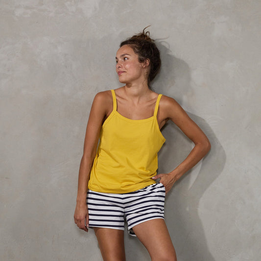 Somers Short Navy Stripe shorts Organic Crew