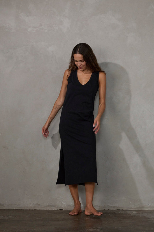 Vie Dress Black dress Organic Crew 