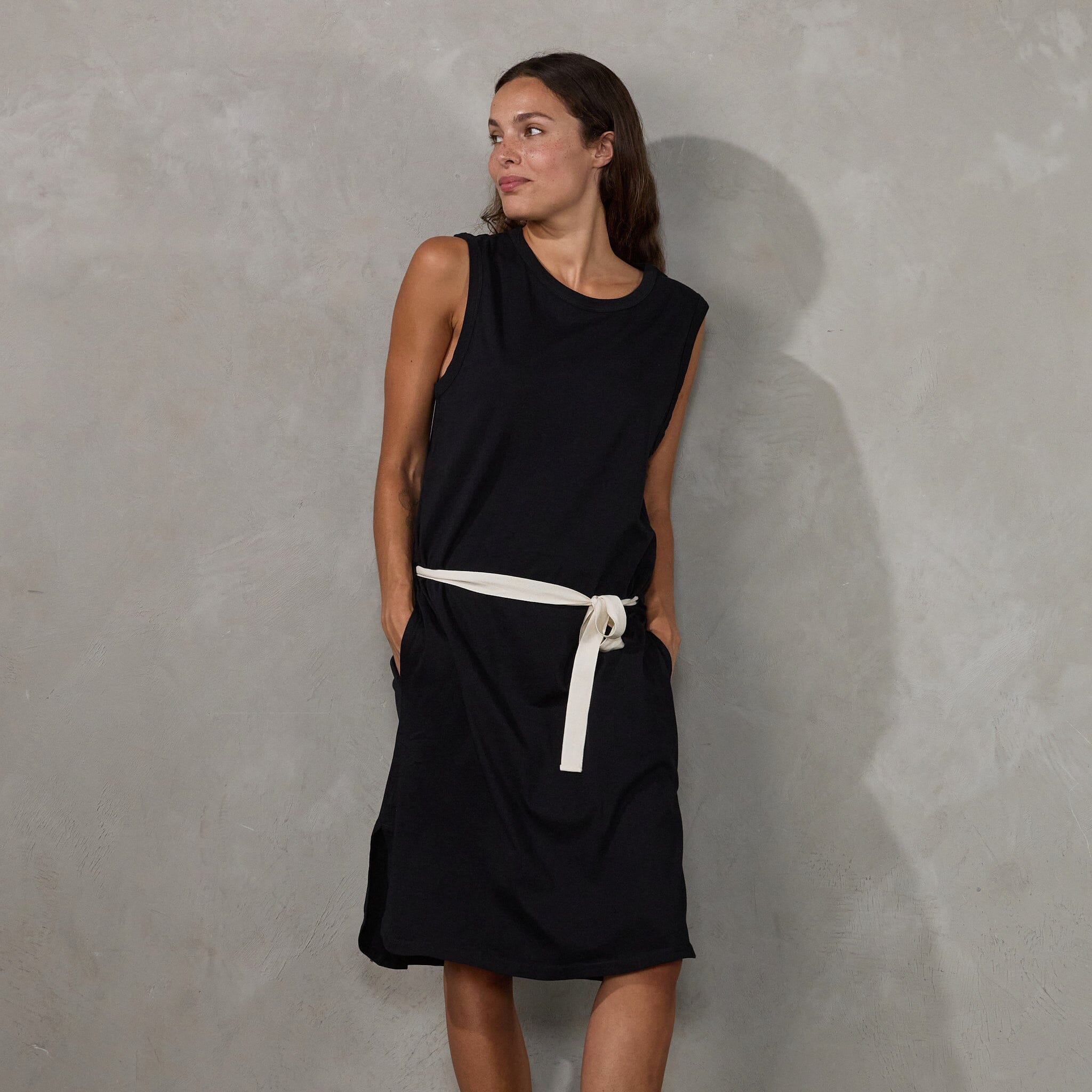 Dunes Dress Black dress Organic Crew 