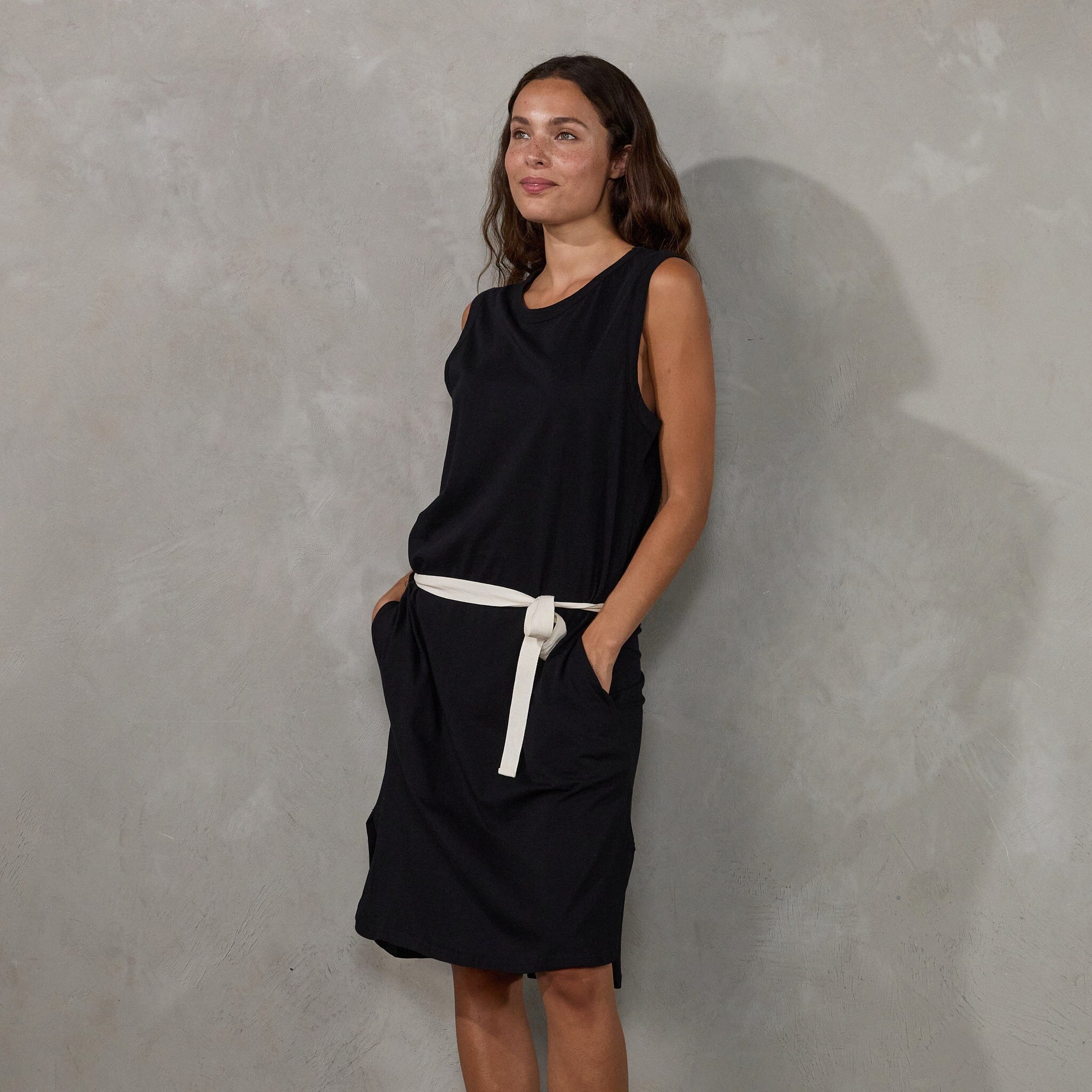Dunes Dress Black dress Organic Crew 