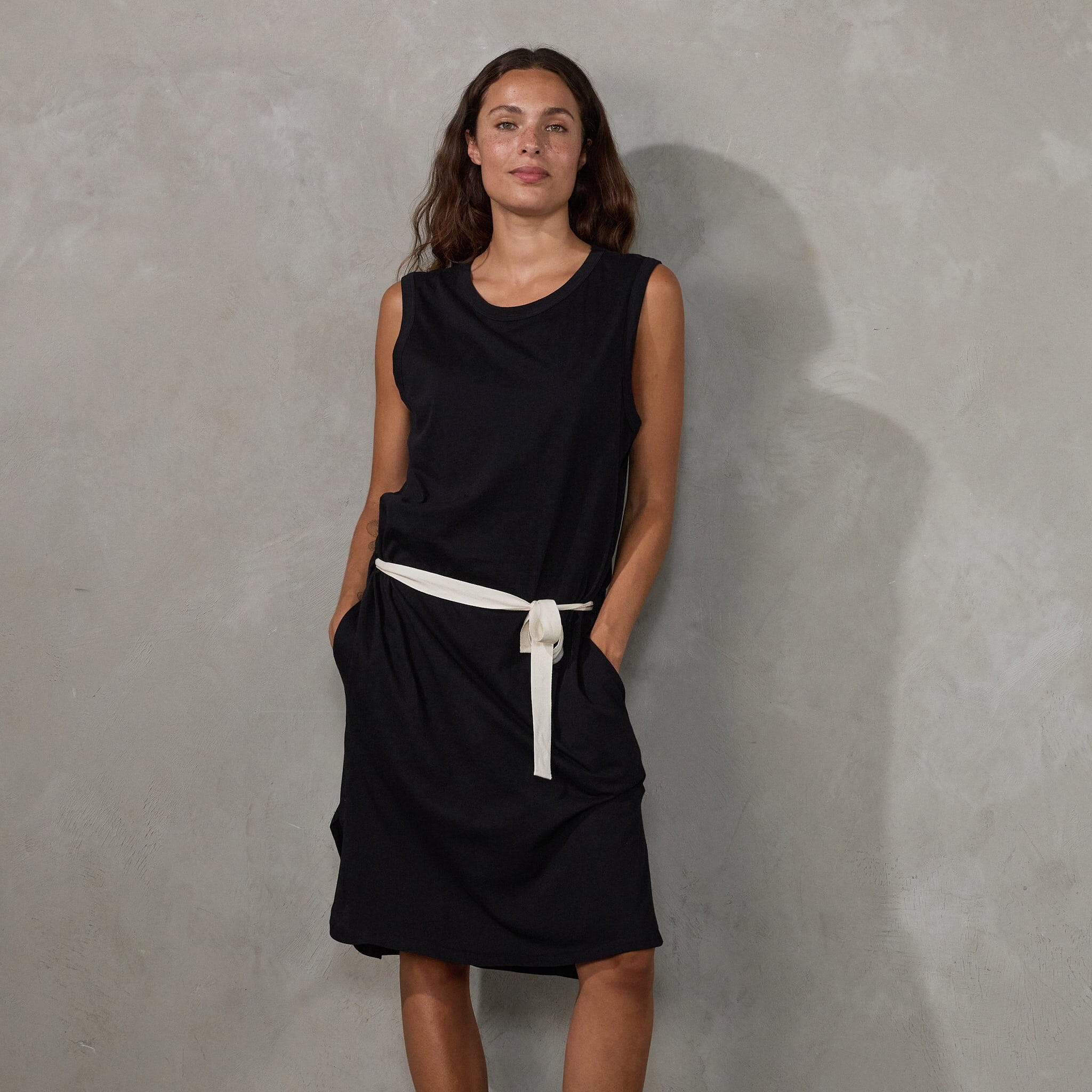 Dunes Dress Black dress Organic Crew 