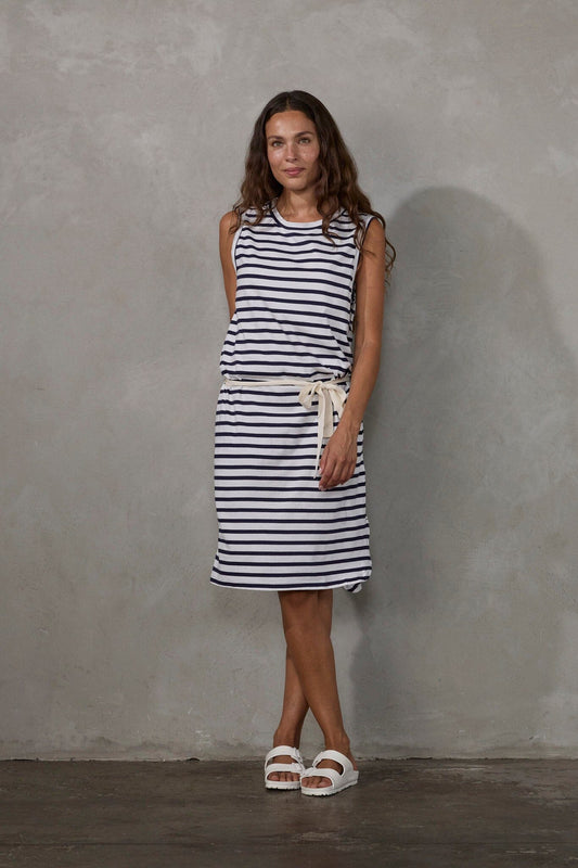 Dunes Dress Stripe dress Organic Crew 