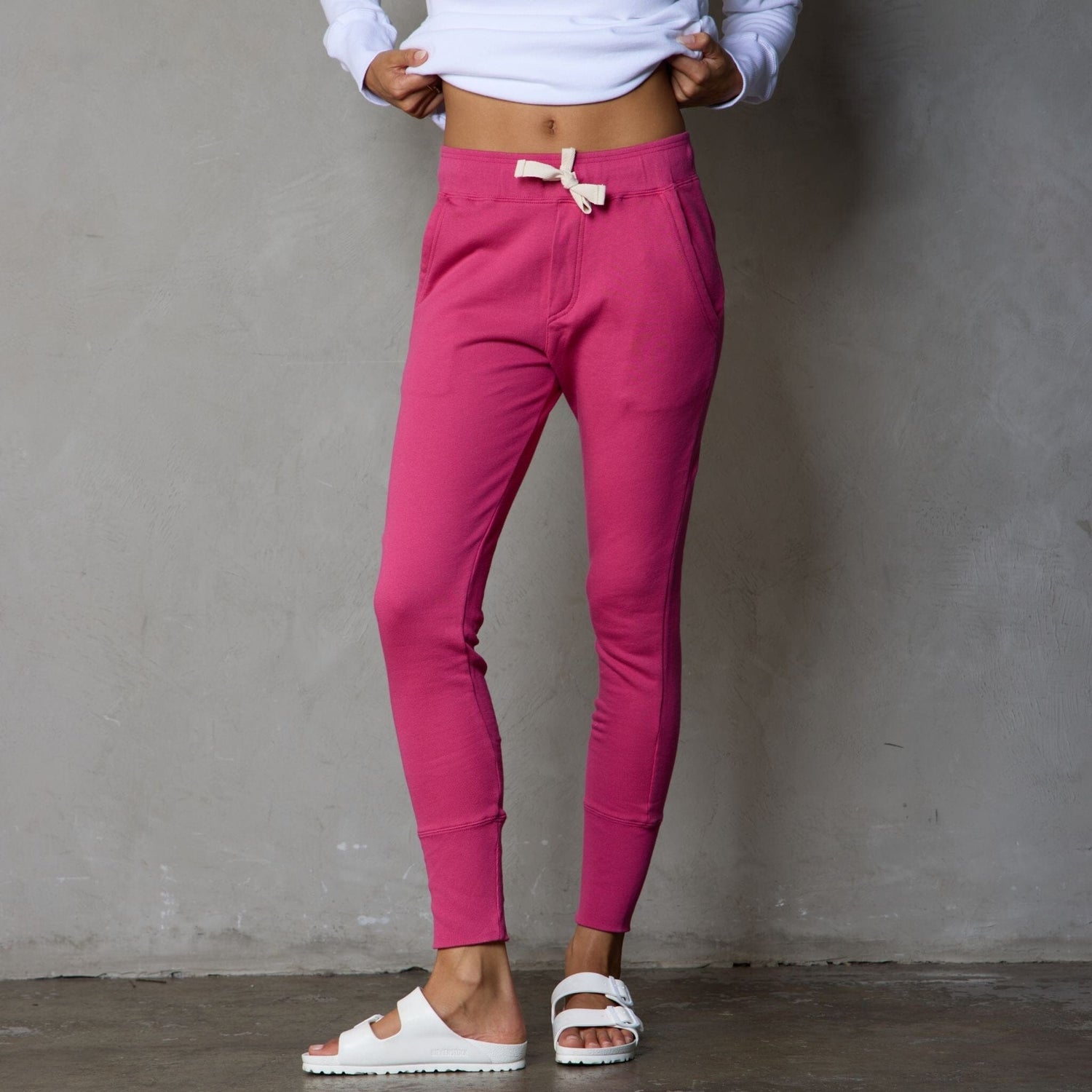 Crew Pant Organic Cotton Fuchsia pants Organic Crew 