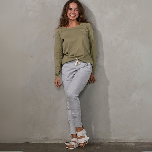 Lounge Pant Grey pants Organic Crew