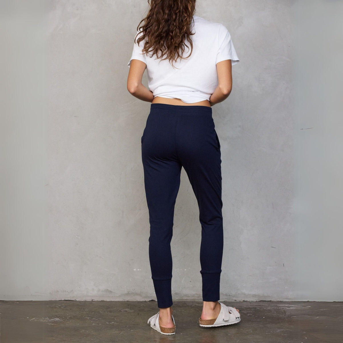 Lounge Pant Navy pants Organic Crew 