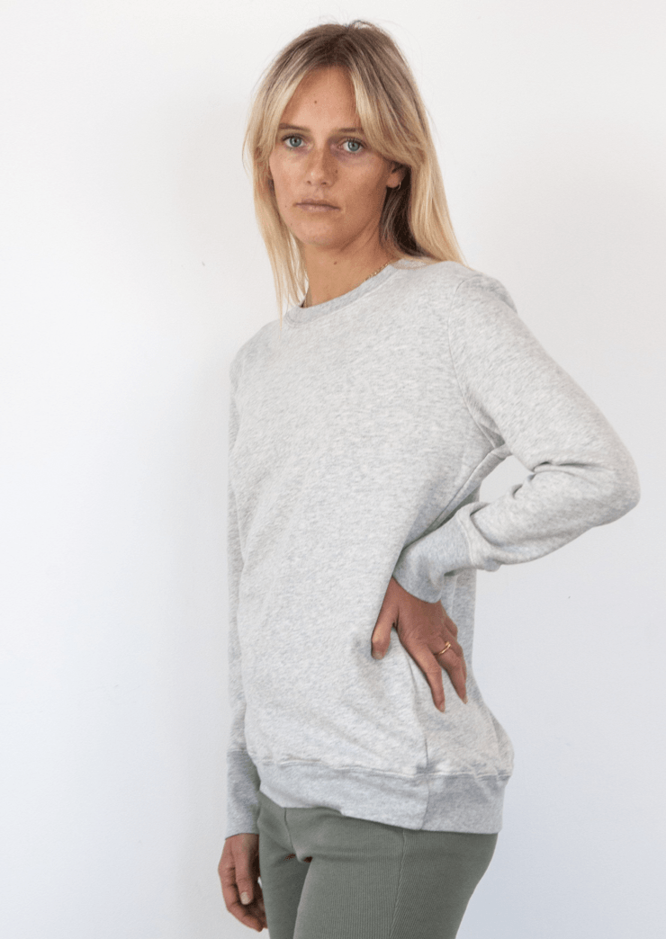 Grey 2025 crew sweater