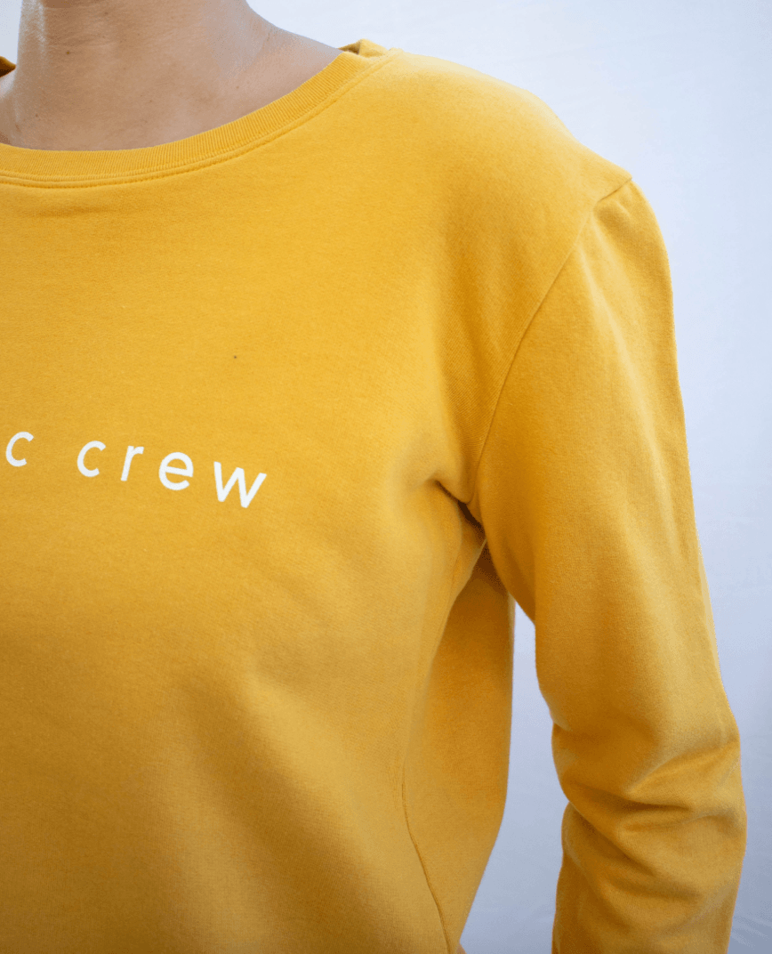 Boyfriend Sweater Saffron OC Organic Crew